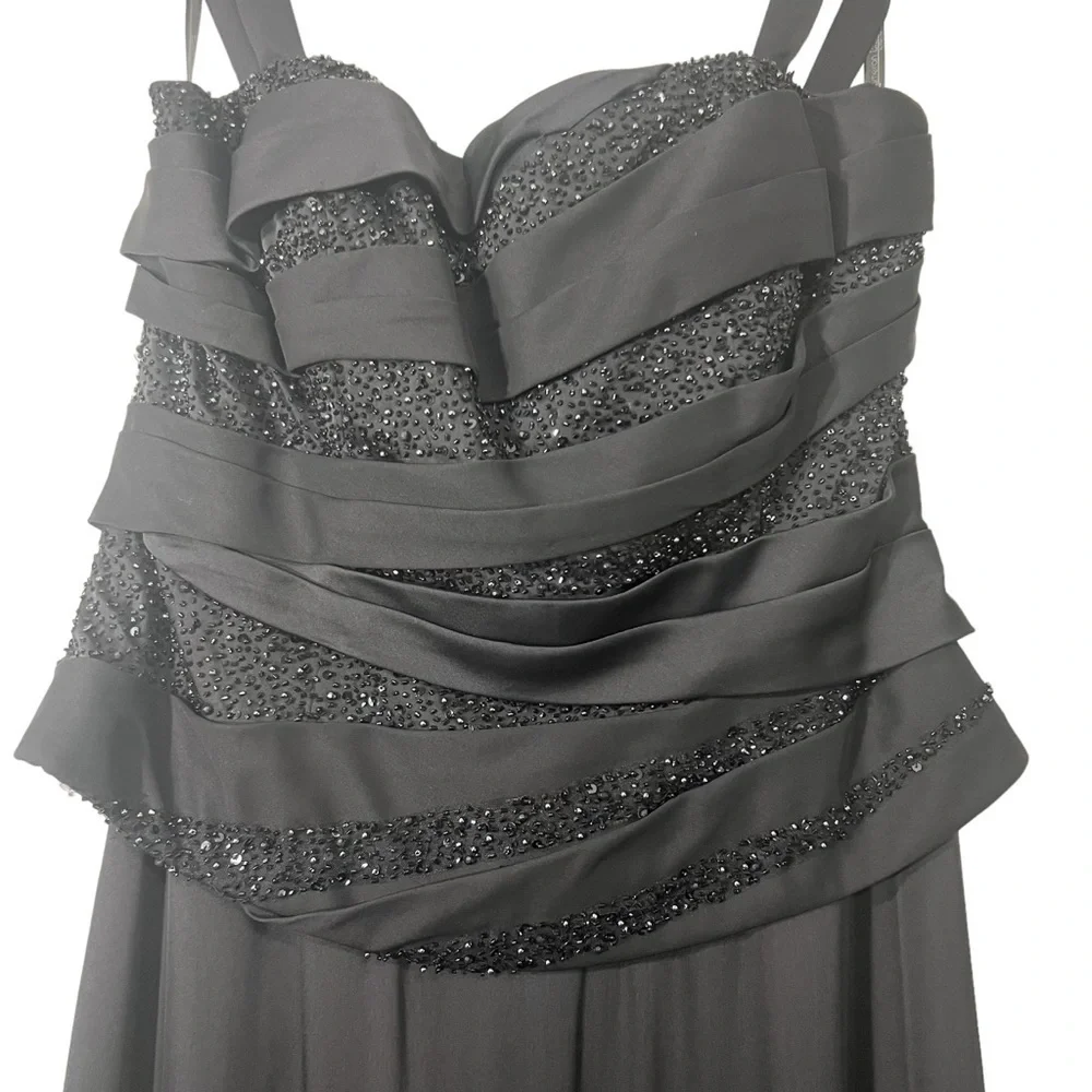 Cameron Blake by Mon Cheri  Style 213633 - Elegant Wedding Dresses Black  -14 - Picture 6 of 11